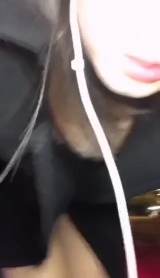 차내 라이브 자위.